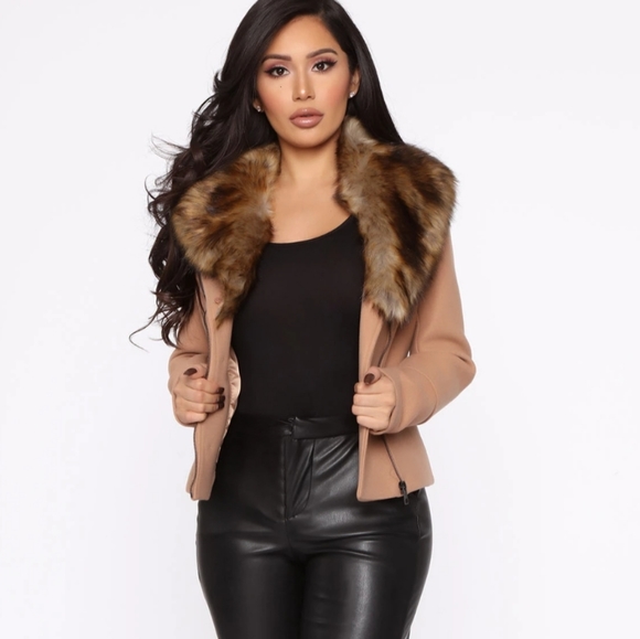 NWT Fashion Nova Women's Jacket/Coat size Large - Picture 2 of 9